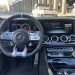 Interior View of a Mercedes-Benz C63S AMG in Berlin