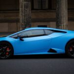 Side View of Lamborghini Huracan Tecnica in Berlin