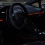 Interior View of Lamborghini Huracan Tecnica in Berlin