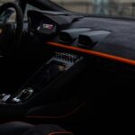 Interior View of Lamborghini Huracan Tecnica in Berlin