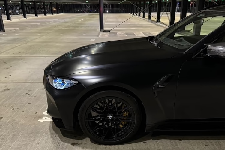 Side View of BMW M3 Touring in Frankfurt