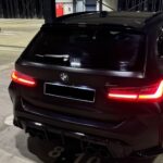 Back View of BMW M3 Touring in Frankfurt