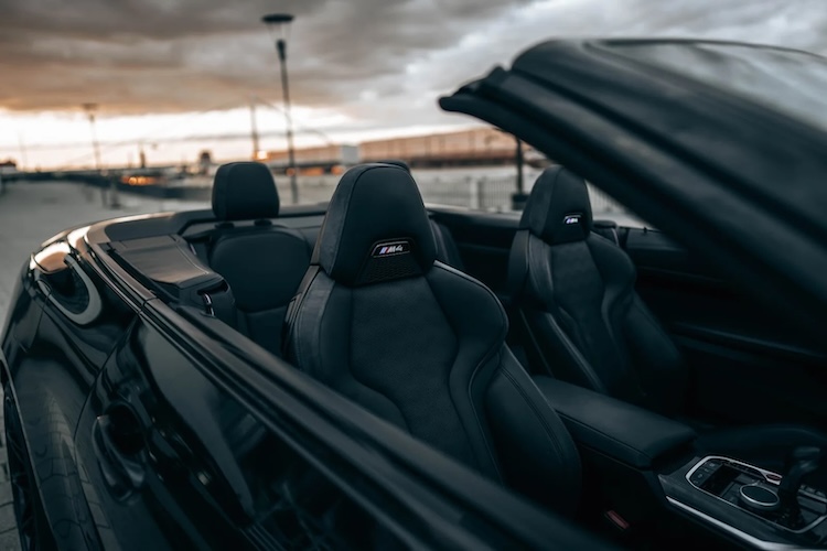 Interior View of BMW M4 Cabrio in Ludwigshafen