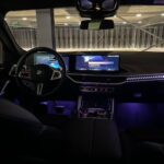 Interior View of BMW X6 M60i in Frankfurt
