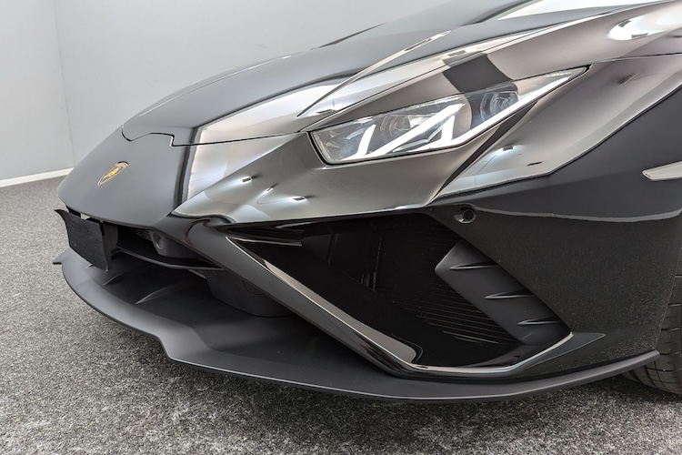 Side View of Lamborghini Huracan EVO in Stuttgart