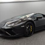 Front View of Lamborghini Huracan EVO in Stuttgart