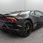 Back View of Lamborghini Huracan EVO in Stuttgart
