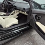 Interior View of Lamborghini Huracan EVO in Stuttgart