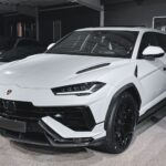 Front View of Lamborghini Urus in Hamburg