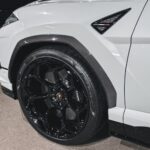 Wheel View of Lamborghini Urus in Hamburg