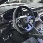 Interior View of Lamborghini Urus in Hamburg