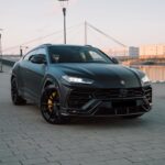 Front View of Lamborghini Urus in Ludwigshafen
