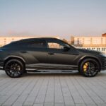 Side View of Lamborghini Urus in Ludwigshafen