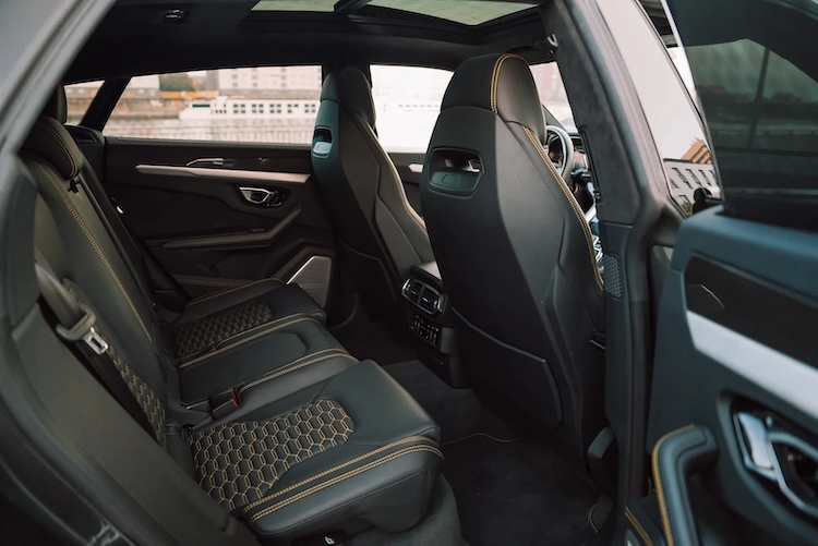Interior View of Lamborghini Urus in Ludwigshafen