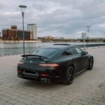 Back View of Mercedes AMG GT 63 in Ludwigshafen