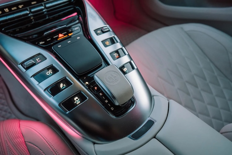 Interior View of Mercedes AMG GT 63 in Ludwigshafen