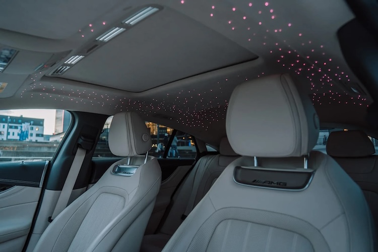 Interior View of Mercedes AMG GT 63 in Ludwigshafen