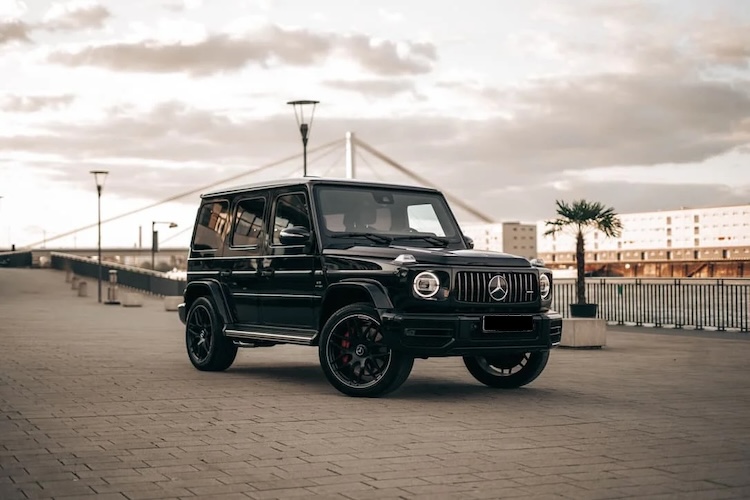 Front View of Mercedes G63 AMG in Ludwigshafen