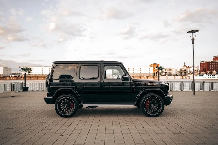 Side View of Mercedes G63 AMG in Ludwigshafen