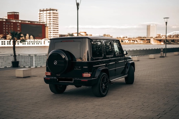 Back View of Mercedes G63 AMG in Ludwigshafen