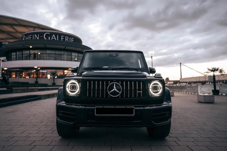 Front View of Mercedes G63 AMG in Ludwigshafen