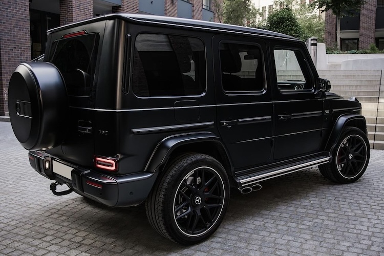 Side View of Mercedes G63 AMG in Trier