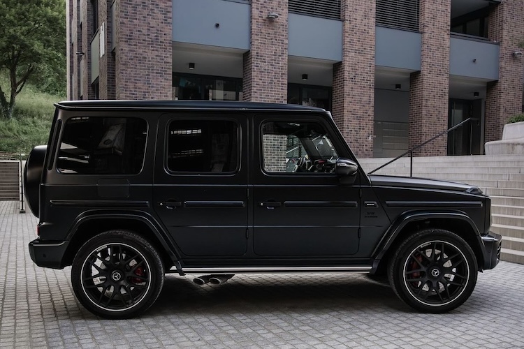Side View of Mercedes G63 AMG in Trier