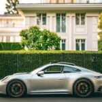 Side View of Porsche 911 Carrera 4 GTS in Berlin
