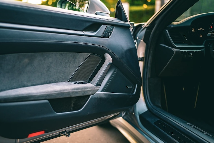 Interior View of Porsche 911 Carrera 4 GTS in Berlin
