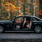 Side View of Rolls Royce Ghost in Berlin