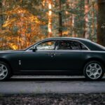 Side View of Rolls Royce Ghost in Berlin
