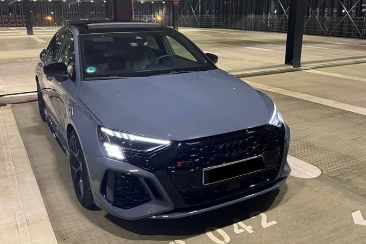 Audi RS3 in Frankfurt