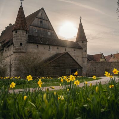 Dinkelsbühl castle in Germany
