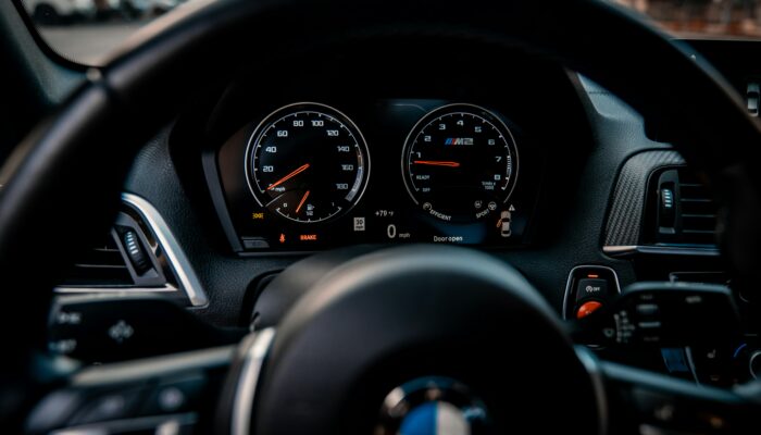 Interior of BMW M2