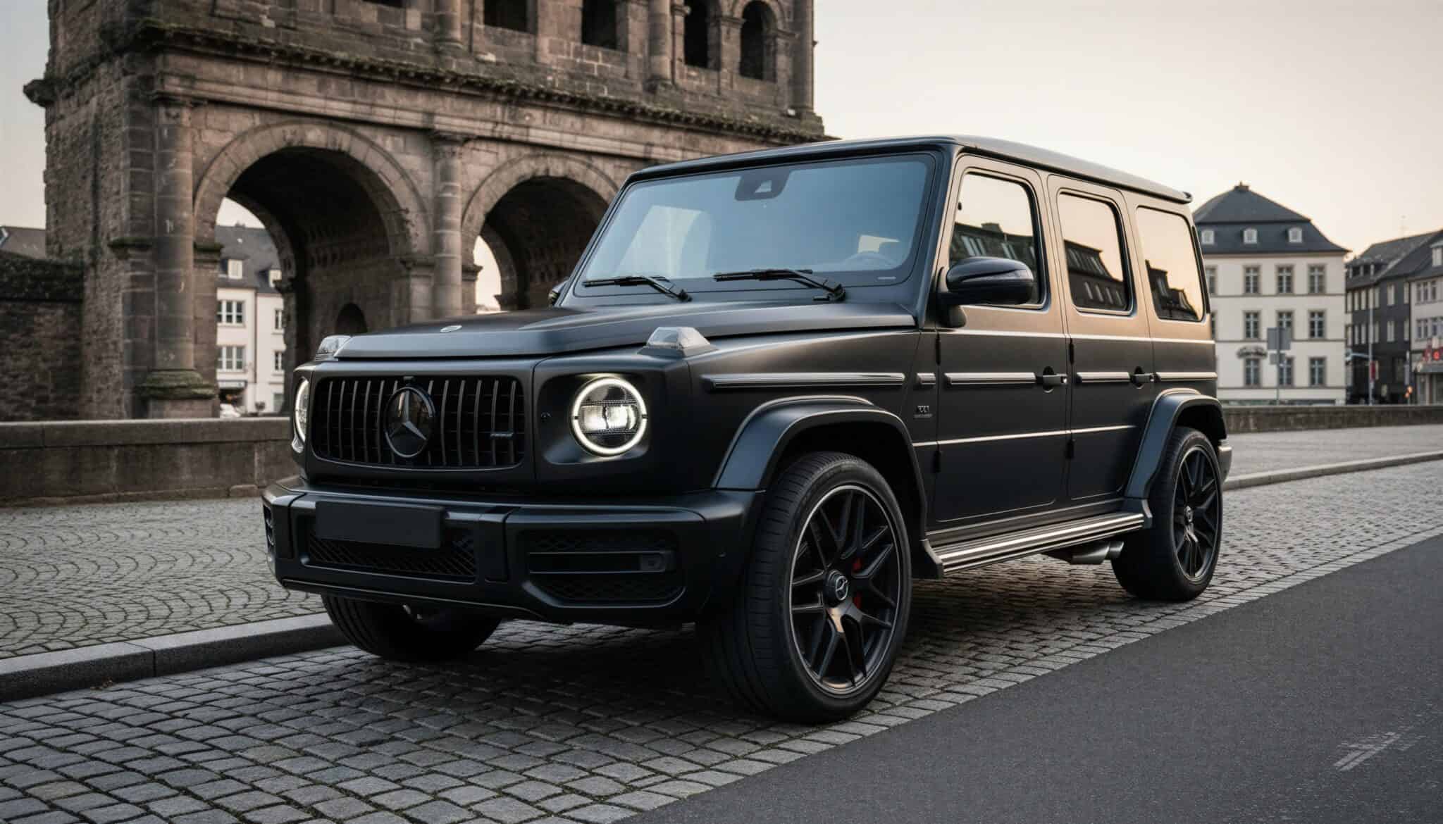 Rent a Mercedes G Class – G63 AMG in Trier Hero