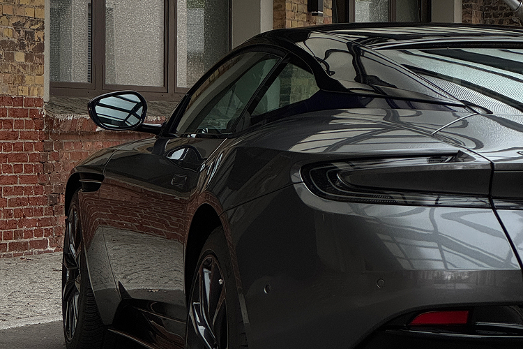 Back view Aston Martin DB11