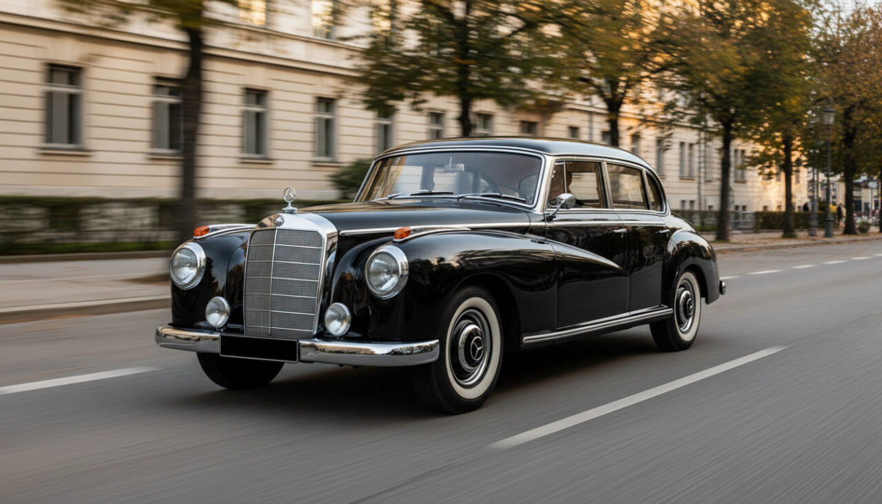 Rent a Mercedes-Benz 300 Adenauer in Munich Hero
