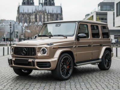 Rent a Mercedes G63 AMG in Cologne Hero