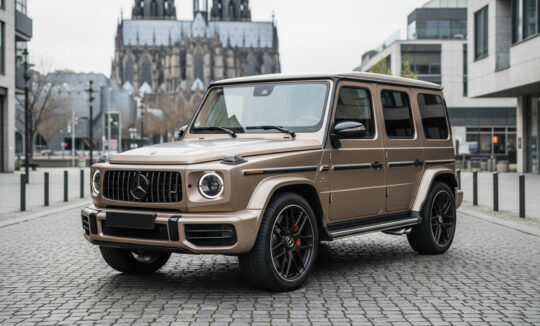 Rent a Mercedes G63 AMG in Cologne Hero