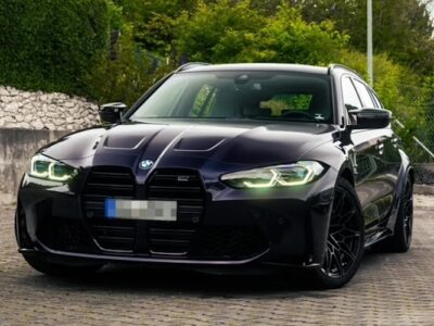 Front View of a BMW M3 Touring in Ulm
