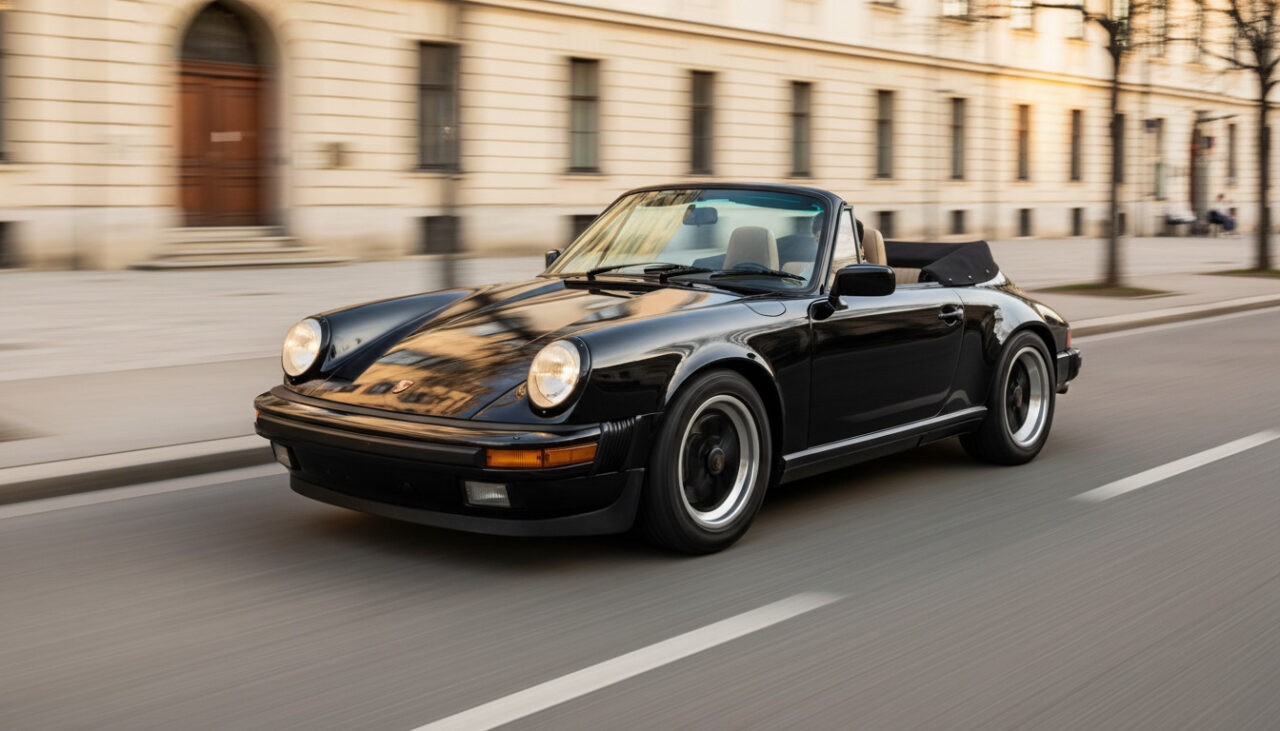 Rent a Porsche 911 3.2 Convertible in Munich Hero