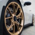 Rims from Porsche 911 GT3 in Stuttgart