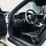 Interior from Porsche 911 GT3 in Stuttgart