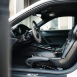 Interior from Porsche 911 GT3 in Stuttgart