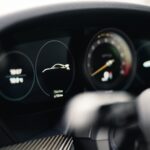 Interior from Porsche 911 GT3 in Stuttgart