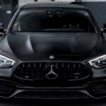Frontview from Mercedes E63S AMG