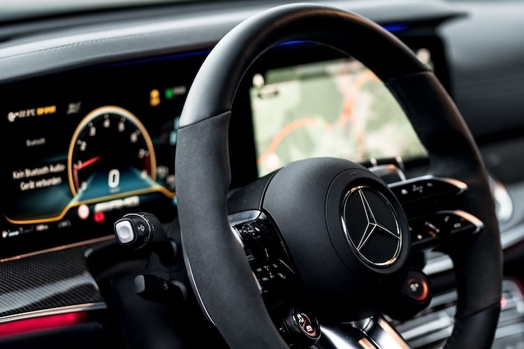 Interior from Mercedes E63S AMG