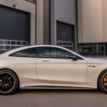 Sideview from Mercedes S63 AMG Coupé in Siegen