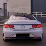 Backview from Mercedes S63 AMG Coupé in Siegen