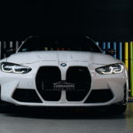 Front view BMW M4 Competition in Wiesbaden